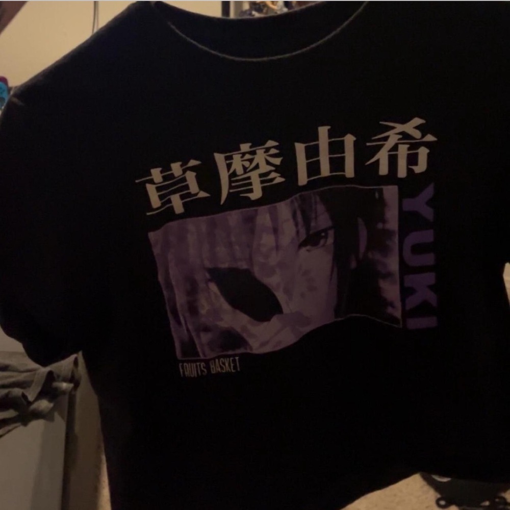 Fruits Basket cropped tee